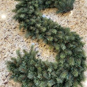 Ballard Design Spruce initial wreath